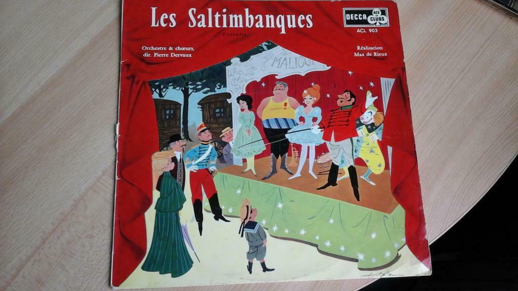vinyl 33T/30cm  opérette "les saltimbanques"   vintage '60, Enlèvement ou Envoi, 12 pouces