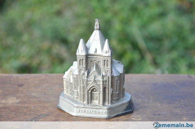 basilique de bonsecours en regule, Antiquités & Art, Antiquités | Accessoires de maison