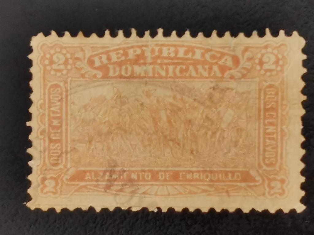 République dominicaine 1899 - Christophe Colomb, Enlèvement ou Envoi, Affranchi, Amérique centrale