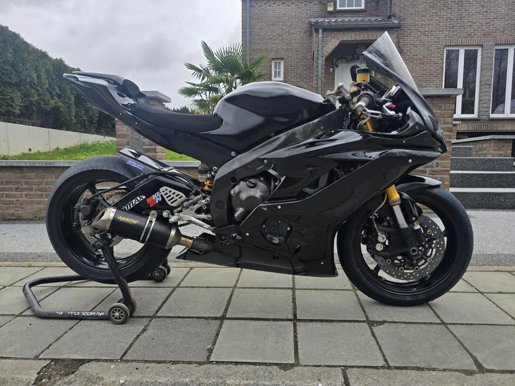Yamaha R6 2009, 4 cylindres, Permis Moto A, 600 cm³, Plus de 35 kW