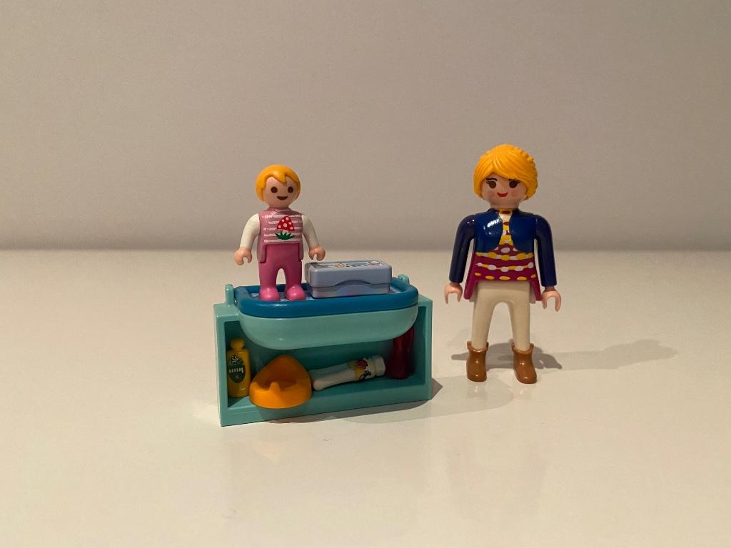 Playmobil mama met baby, Ophalen of Verzenden, Zo goed als nieuw