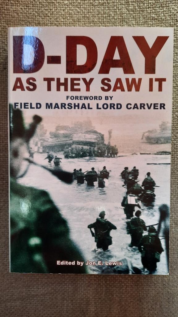 D-DAY AS THEY SAW IT - oorlog - ENGELSE VERSIE, Ophalen of Verzenden, Tweede Wereldoorlog