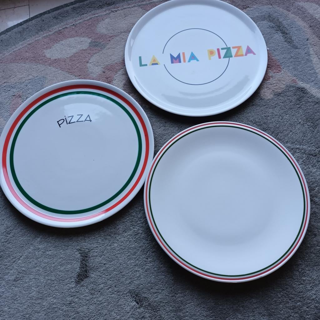 Pizza borden 3 stuks , 32,5 cm doormeter, Ophalen of Verzenden