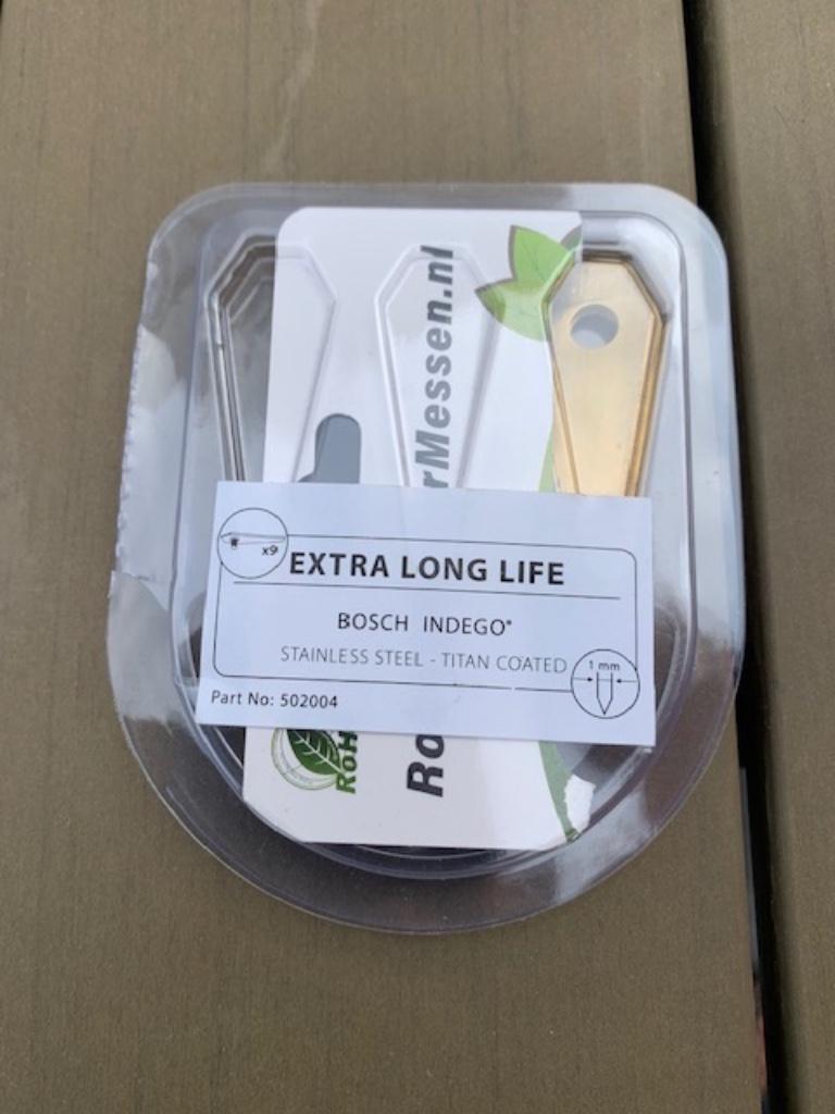 Verkoop  6 titanium gecoate Bosch indigo mesjes, Ophalen, Nieuw, Bosh
