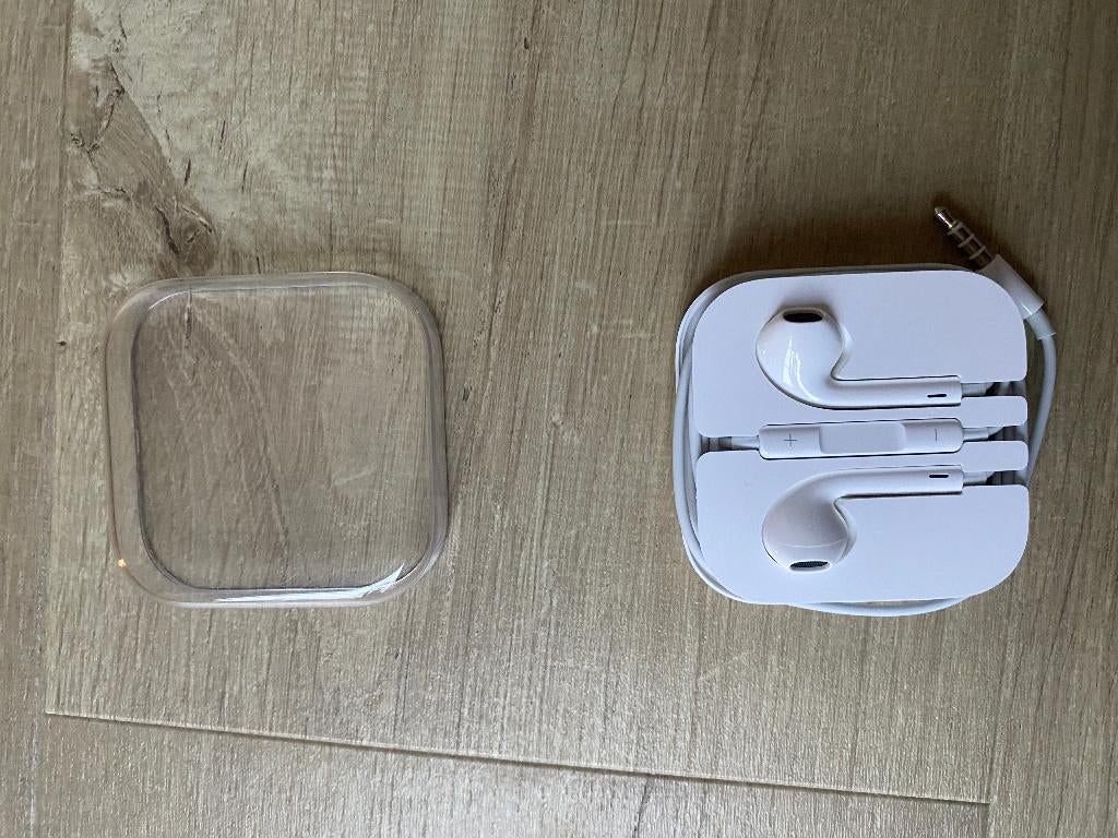 Apple oortjes met mini jack aansluiting - NIEUW, Ophalen of Verzenden, Nieuw