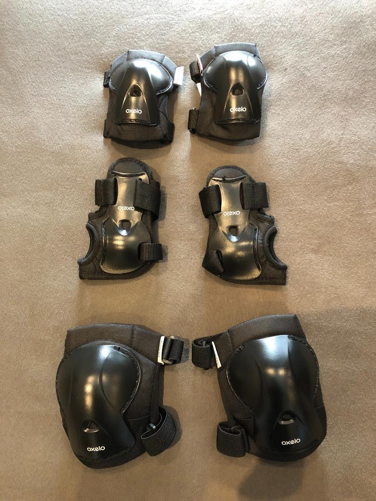 oxslo set 3x2 skeelerbescherming voor kinderen, Sport en Fitness, Skateboarden, Ophalen of Verzenden, Zo goed als nieuw, Bescherming