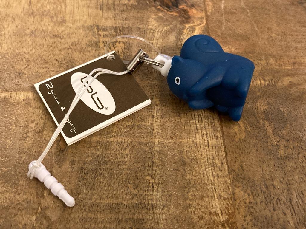 Mini sleutelhanger met Betty eekhoorn nachtblauw - BB - 24st, Ophalen of Verzenden, Nieuw