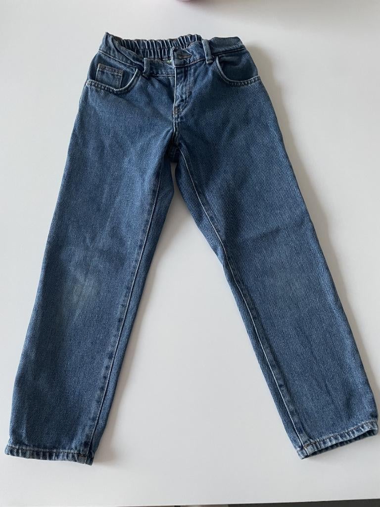 Lichtblauwe jeans maat 140 van JBC, Broek, Meisje, Ophalen of Verzenden, Zo goed als nieuw