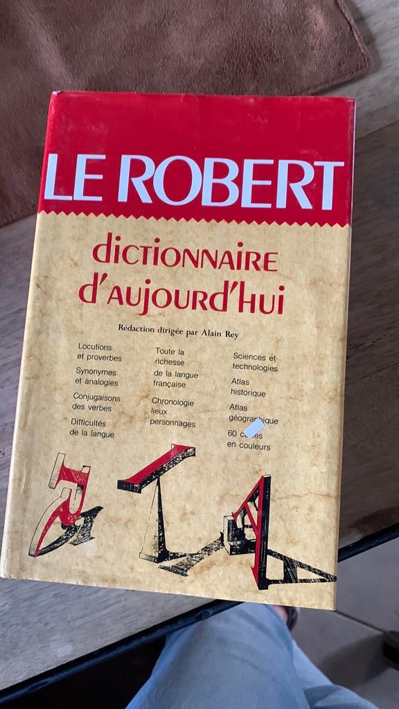 Le Robert dictionnaire d’aujourd’hui, Livres, Enlèvement, Utilisé, Français