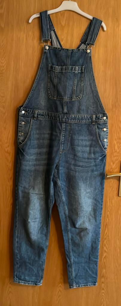 Jumpsuit jeans, Ophalen of Verzenden, Gedragen, Maat 42/44 (L)