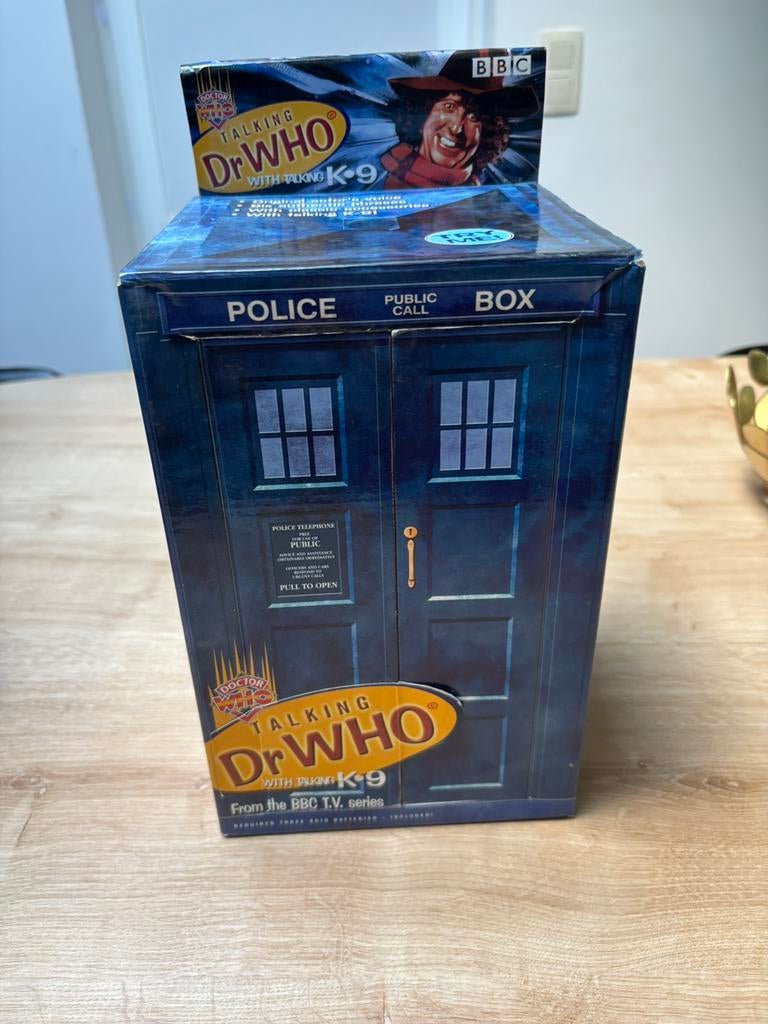 Talking Dr Who with Talking K-9, Verzamelen, Ophalen of Verzenden, Nieuw, Film, Actiefiguur of Pop