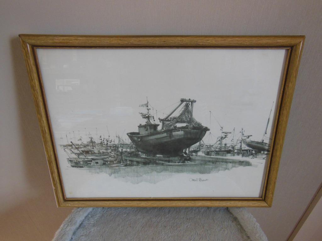 * Tekening Miel Baert, gesigneerd, Ophalen of Verzenden