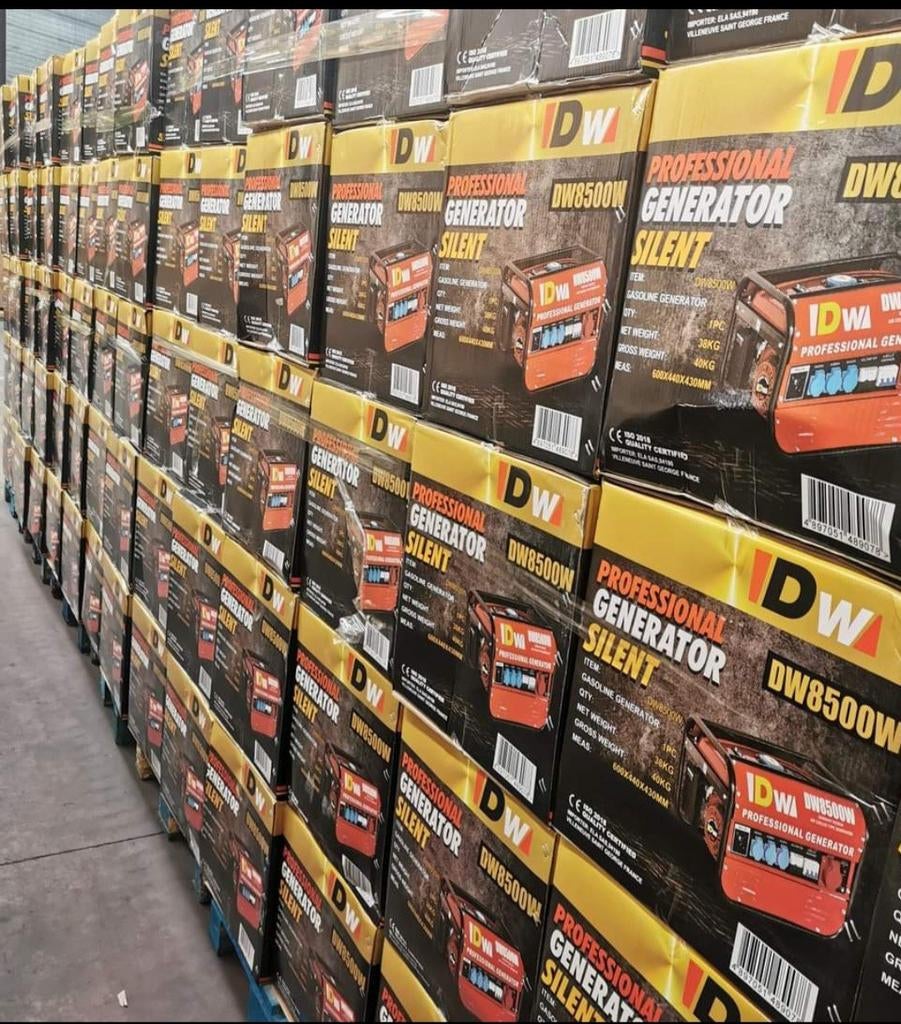 Générateur professionnel puissant avec démarrage à clé par b, Enlèvement ou Envoi, Neuf