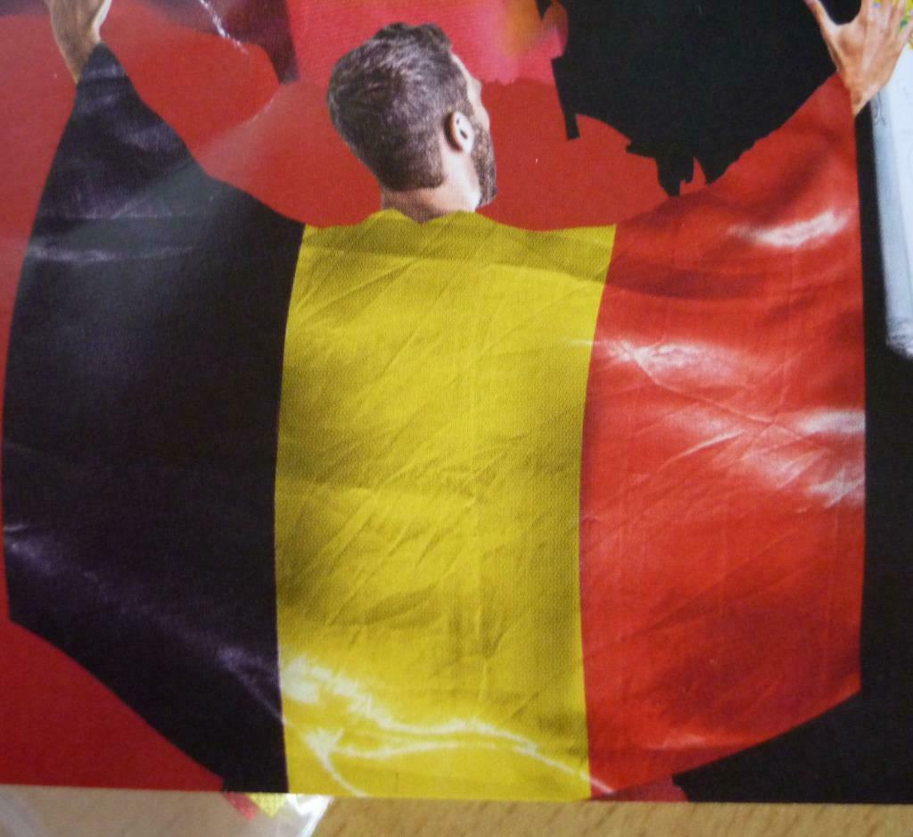Belgische vlag België Body flag met insteek mouwen, Diversen, Ophalen of Verzenden
