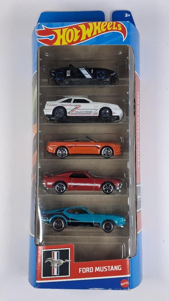 Hotwheels Multi Pac Exclusive Ford Mustang (5), Envoi, Neuf, Voiture