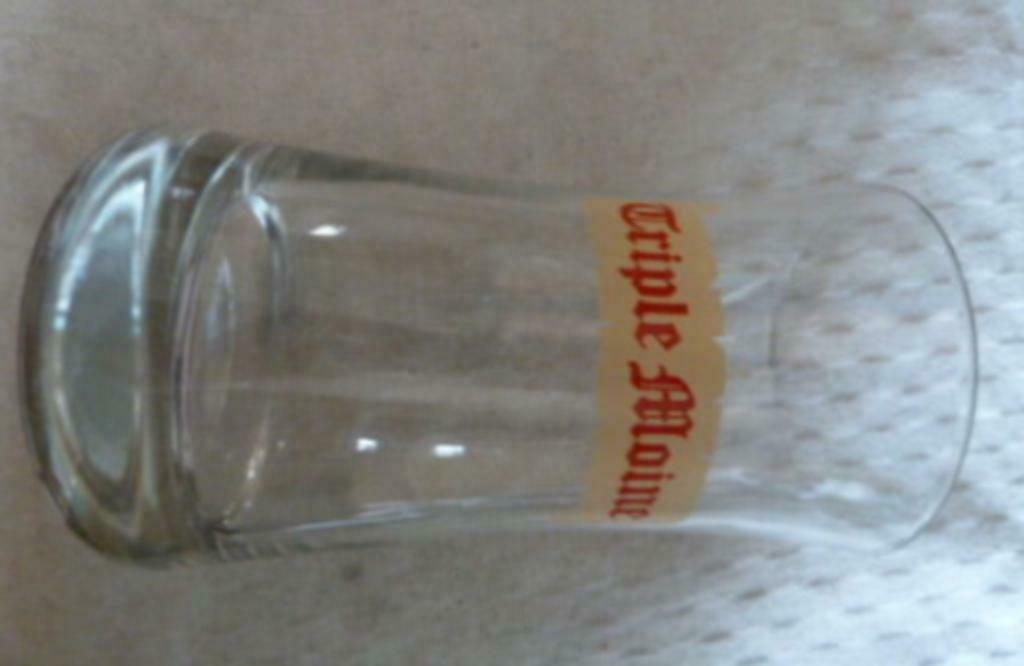 #M bier glas TRIPLE MOINE Brasserie Du Bocq - Purnode, Ophalen of Verzenden, Nieuw, Bierglas