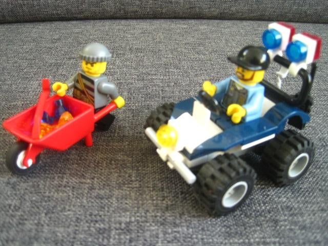 Lego City Politie Quad 60006 - als nieuw, Ophalen of Verzenden, Zo goed als nieuw, Complete set, Lego
