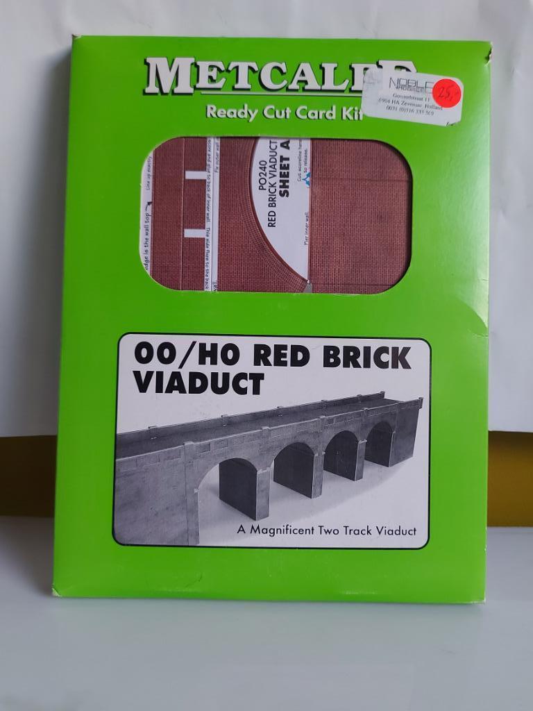 Metalced po240 Viaduct/kit, Overige merken, Gelijkstroom of Wisselstroom, Brug, Tunnel of Gebouw, Nieuw