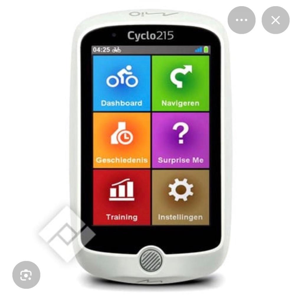Mio cyclo 215 HC Europa PRIJSDALING!, Ophalen, Draadloos, Gebruikt