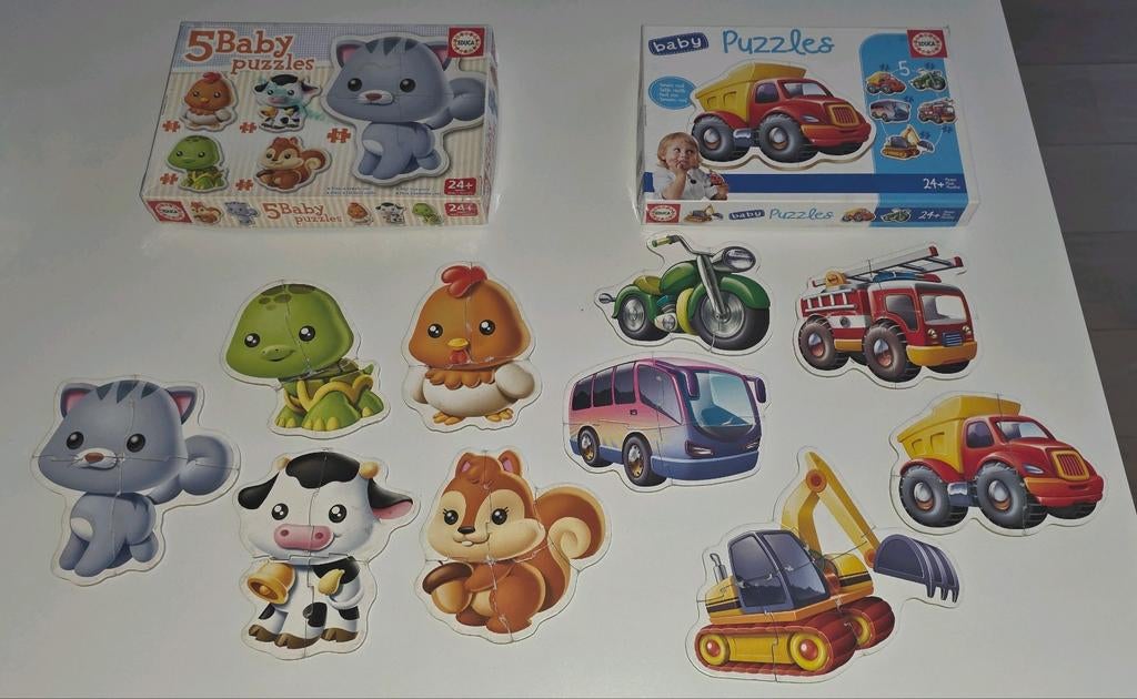 Educa kleuterpuzzel, Ophalen