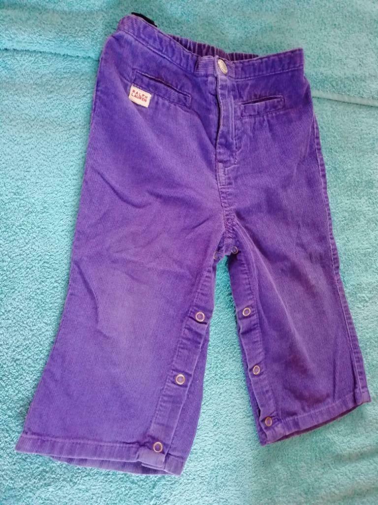 Blauw broekje Ralph Lauren maat 86, Kinderen en Baby's, Gebruikt, Broekje, Jongetje of Meisje, Ophalen of Verzenden