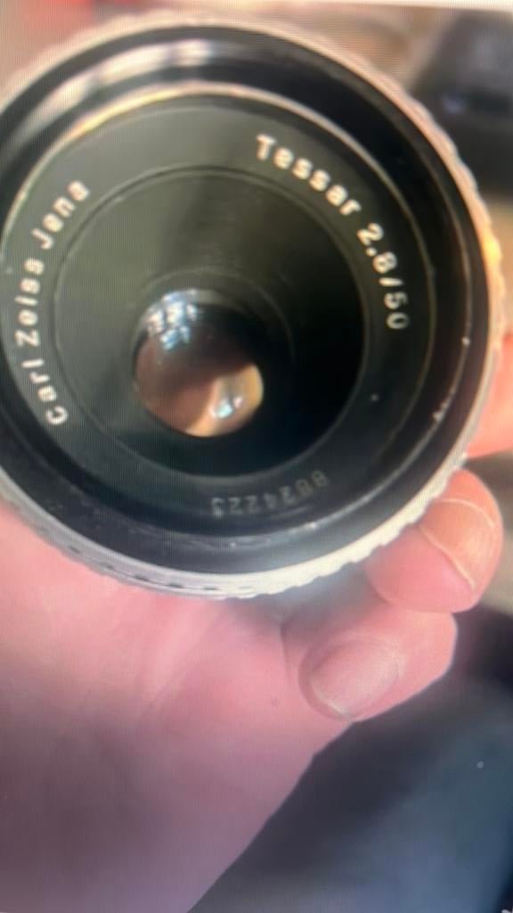 Carl zeis jena lens, Ophalen of Verzenden, Zo goed als nieuw