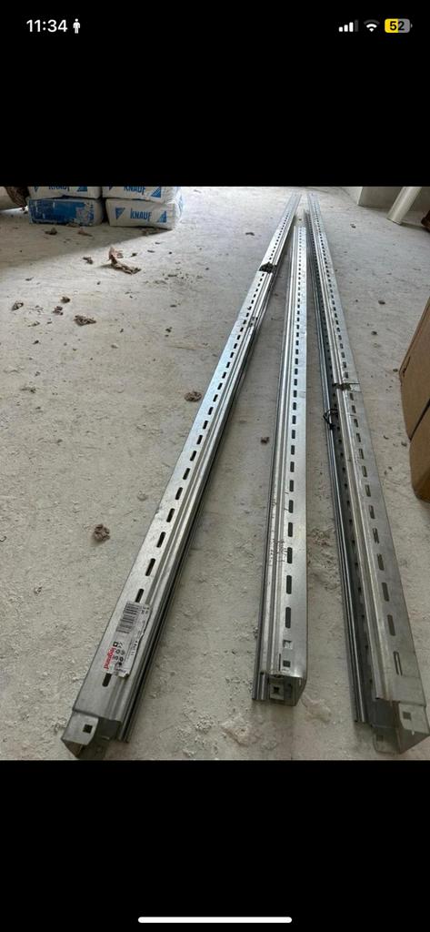 Legrand P31 60 mm geventileerde rails -, Ophalen, Zo goed als nieuw