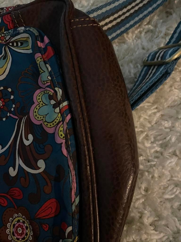 Oilily schoudertas, Cuir, Oilily, Comme neuf, Bleu