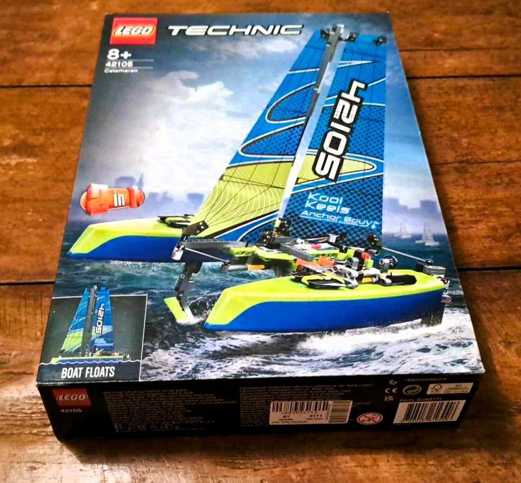 Lego Technic Catamaran 42105 Nieuw, Ophalen of Verzenden, Nieuw, Complete set, Lego