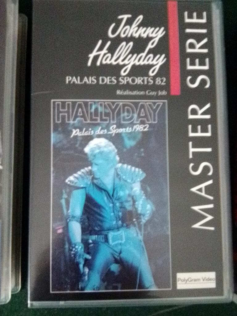 VHS de Johnny Hallyday, Alle leeftijden, Ophalen of Verzenden, Zo goed als nieuw, Muziek en Concerten