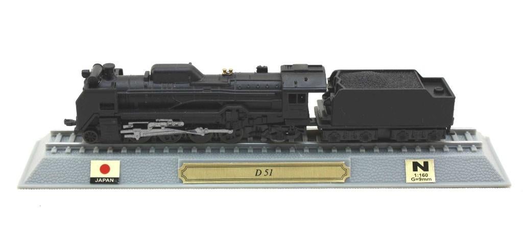 Twee Displays met trein Del Prado, Schaal 1:160., Hobby en Vrije tijd, Ophalen of Verzenden, Zo goed als nieuw, Locomotief, Overige merken