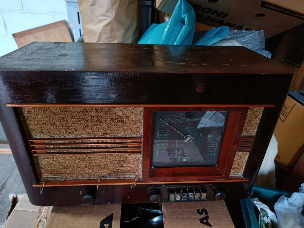 Antieke radio Philips 556A jaren 1938-39, Ophalen of Verzenden