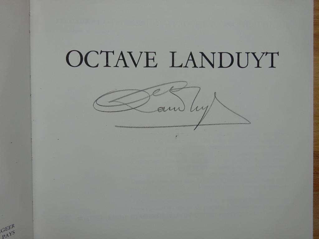 Octave Landuyt, monographie par JP Ballegeer, 1970 signed**, Gelezen, Ophalen of Verzenden, Schilder- en Tekenkunst, Ballegeer