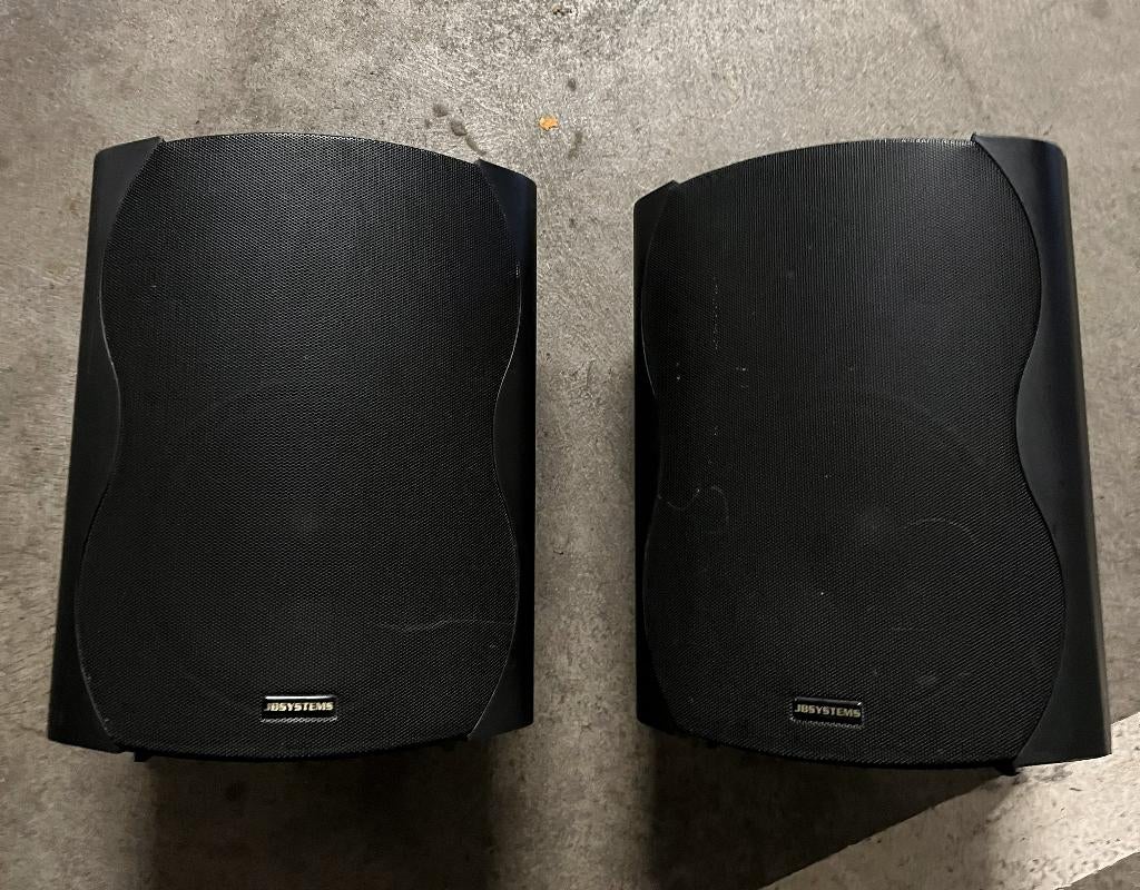 Pair de Baffles JBSYSTEMS K-80 + Pied Mural pivotant, TV, Hi-fi & Vidéo, Enlèvement, Utilisé