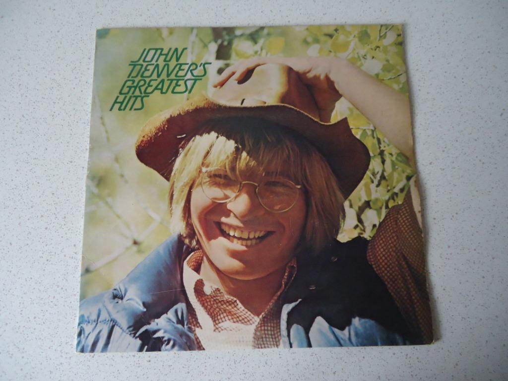 LP "John Denver" Greatest Hits ! anno 1973, Enlèvement ou Envoi, Utilisé, 12 pouces