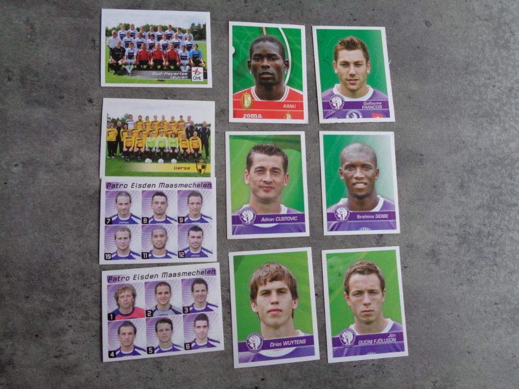 PANINI VOETBAL STICKERS FOOTBALL 2012 10x, Verzenden