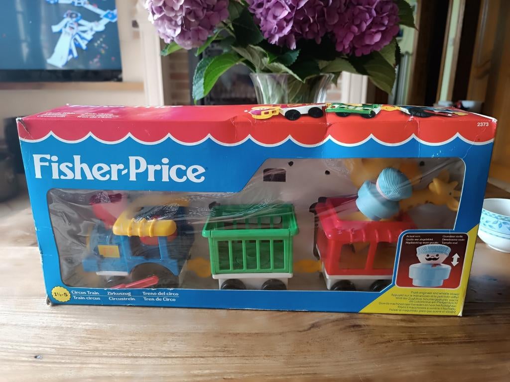 Vintage circustrein van Fisher price editie 1994 goede staat, Kinderen en Baby's, Speelgoed | Fisher-Price, Ophalen, Zo goed als nieuw