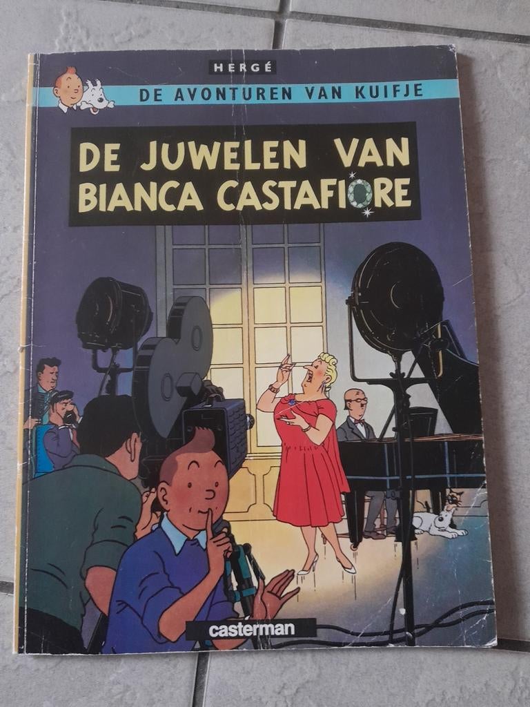Hergé - Juwelen van bianca castafiore, Ophalen, Gelezen, Hergé