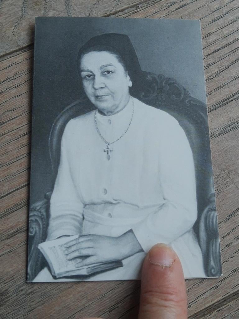 Bp overste Zusters Augustinessen, Lauwe 1911- Kortrijk '91,, Verzamelen, Ophalen of Verzenden