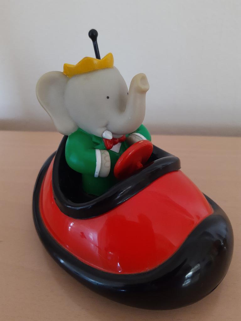Vintage Botsauto Babar (1992), Ophalen of Verzenden, Gebruikt