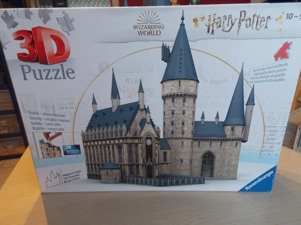 3D puzzels Harry Potter, Enlèvement, Utilisé, Rubik's Cube ou Puzzle 3D