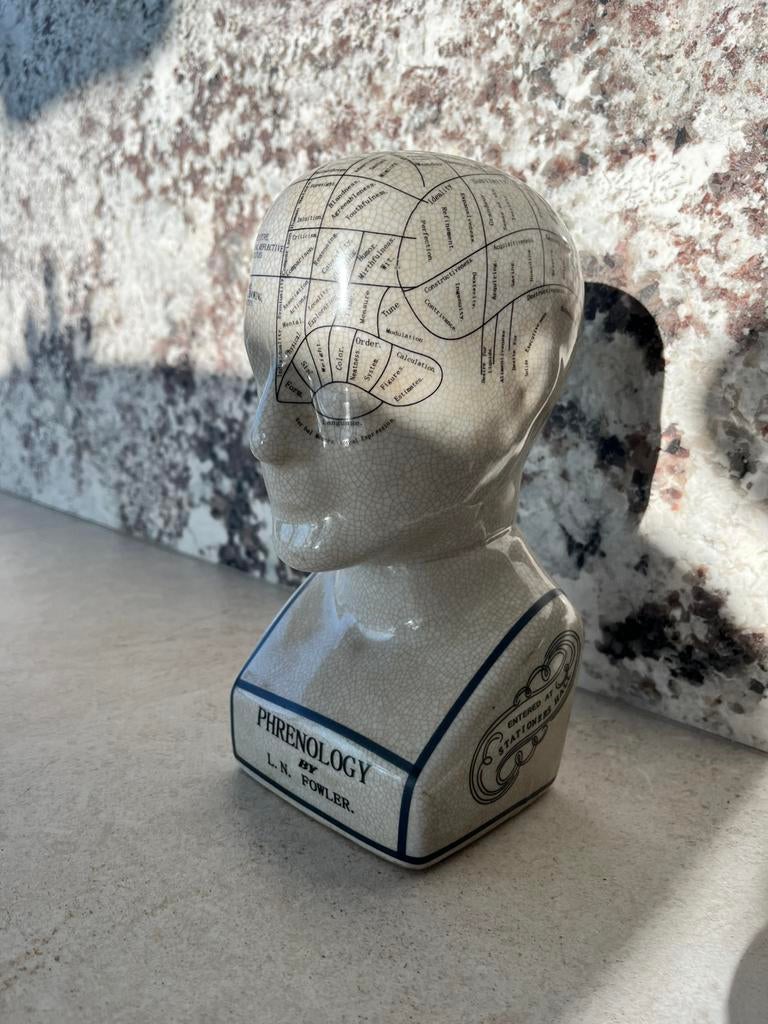 Phrenology beeld, Ophalen, Gebruikt