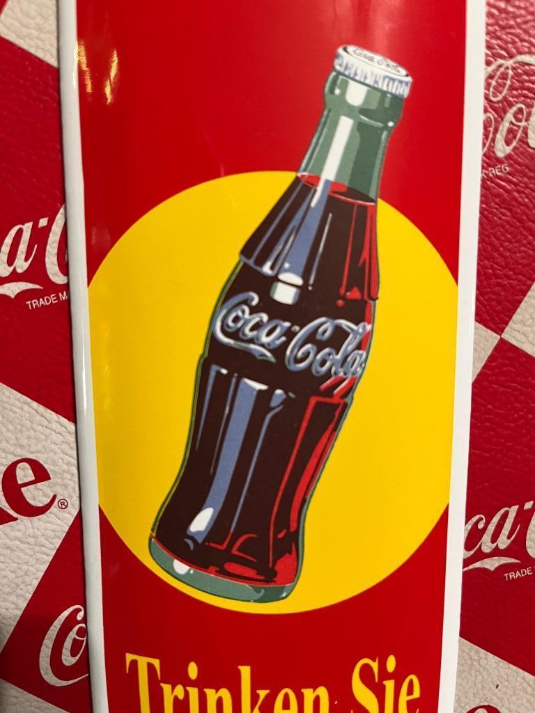 emaille coca cola., Ophalen of Verzenden, Nieuw, Reclamebord