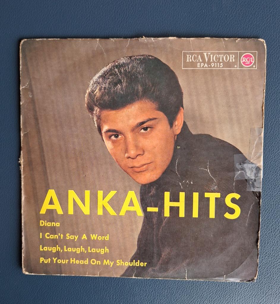 EP Paul Anka- RCA 9115, Gebruikt, 7 inch, Ophalen of Verzenden, Pop