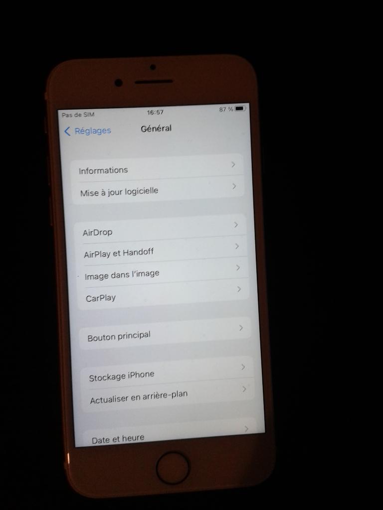 IPHONE, 128 GB, Rose, Comme neuf, Enlèvement