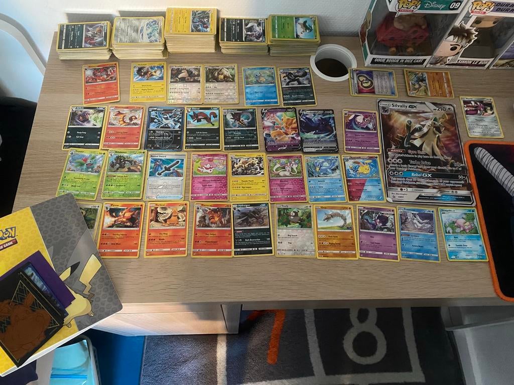 520 Pokémon kaarten - GX + holo’s - mooie staat, Ophalen, Zo goed als nieuw