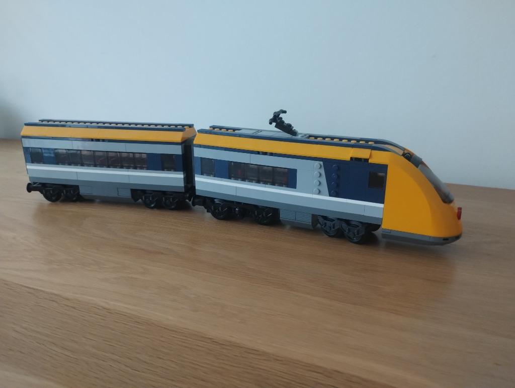 LEGO trein 60197 – Custom sluitwagon (MOC) - incl stickers, Enlèvement ou Envoi, Neuf, Ensemble complet, Lego