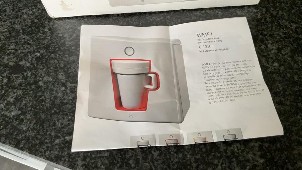 WMF 1 senseo koffiezet, Ophalen of Verzenden