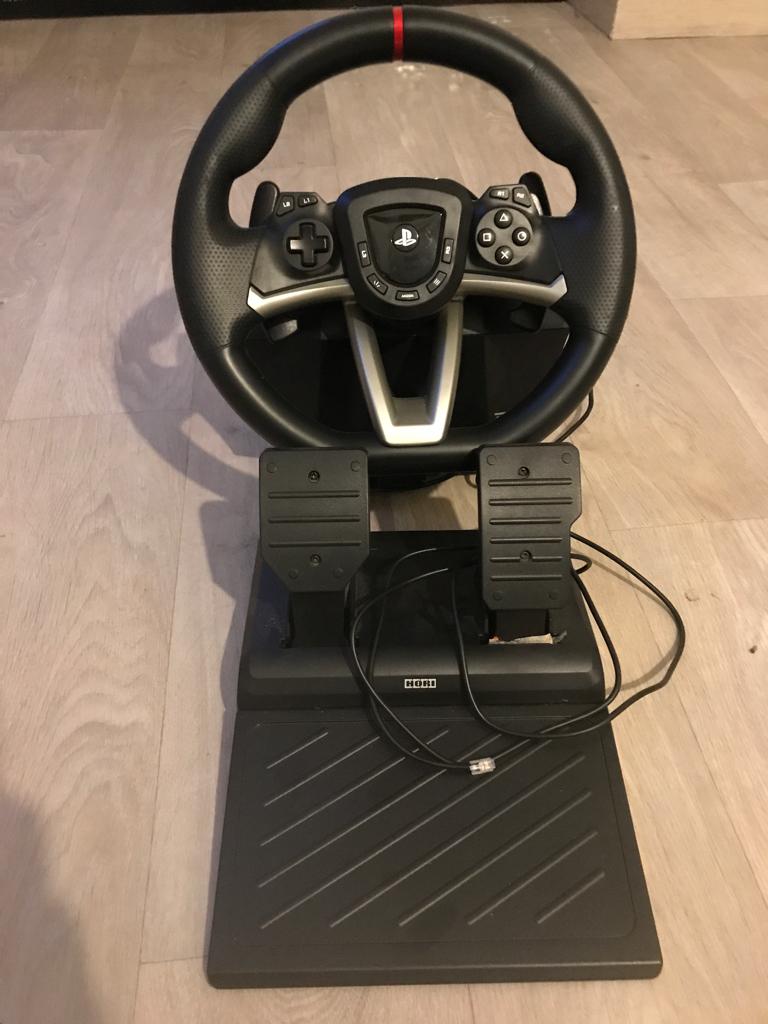 Hori APEX Racestuur PS4, PS5 en PC, Games en Spelcomputers, Ophalen, Zo goed als nieuw, Stuur of Pedalen, PlayStation 4