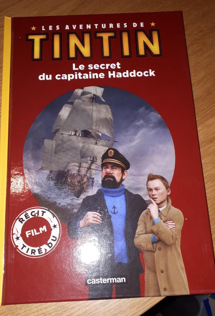 Livres Tintin enquête/récit tirée du film, Enlèvement, Tintin, Neuf, Livre ou Jeu